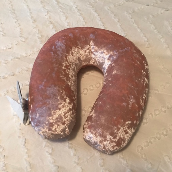 Forever 21 Other - Pink Suede Travel Pillow